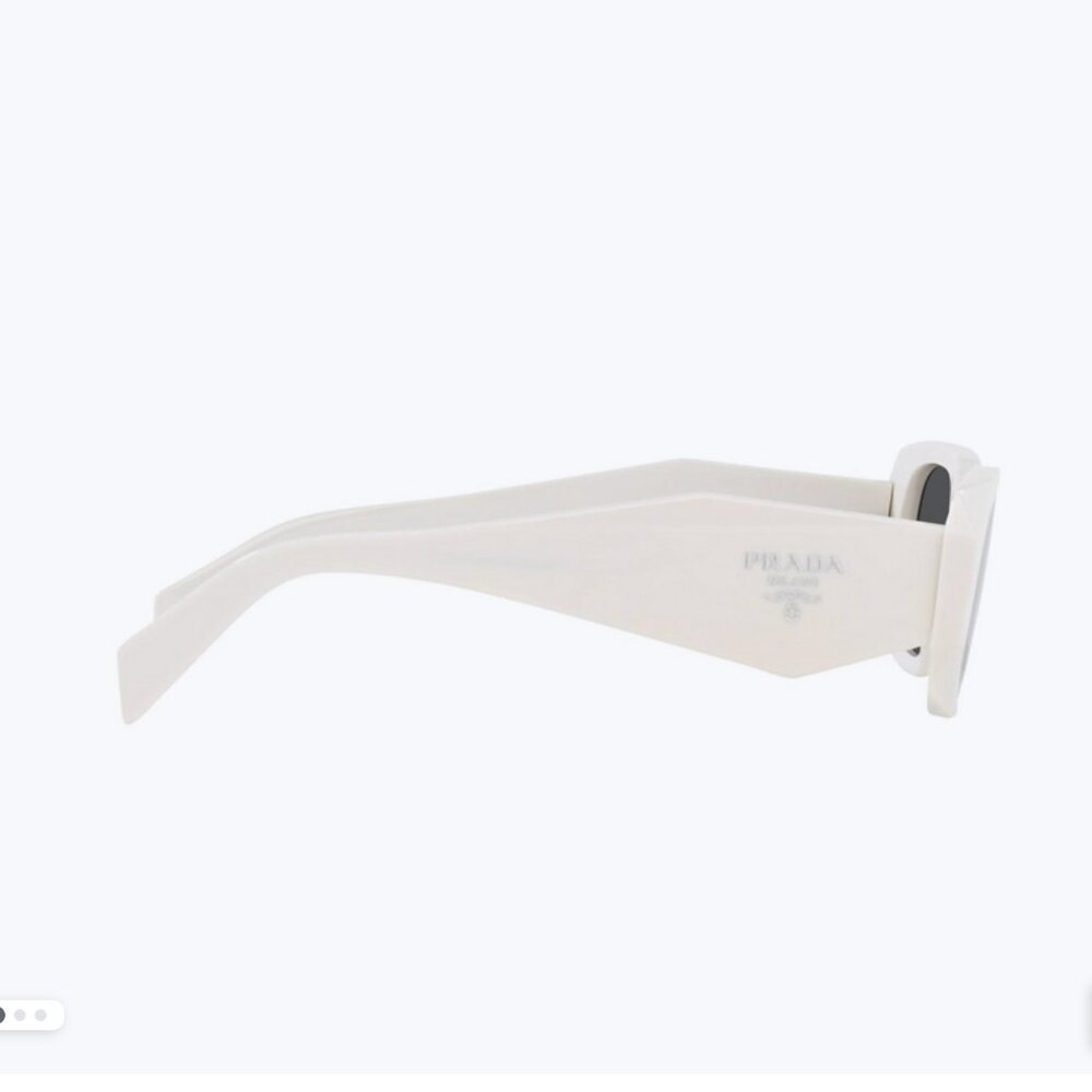 Prada PR 17WS Sunglasses — Talc/White Acetate - Picture 3 of 9